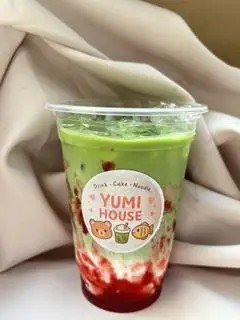 Hình ảnh Matcha Latte Dâu - 500ml