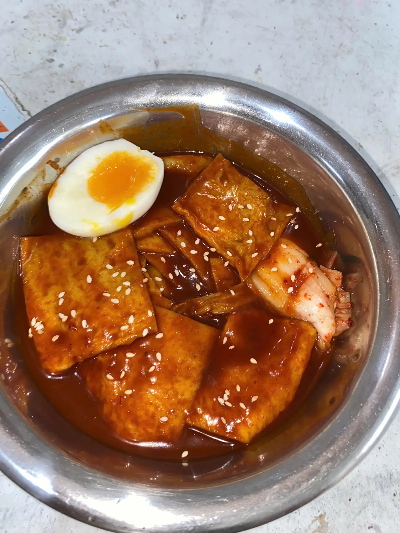 Hình ảnh CHẢ CÁ XỐT CAY HÀN QUỐC (어묵 떡볶이)