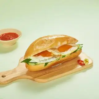 Hình ảnh Bánh mì ốp la
