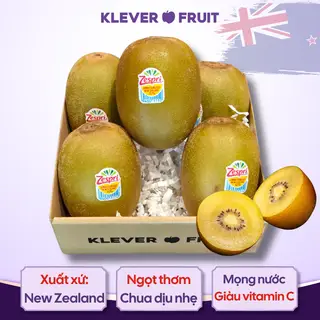 Hình ảnh Kiwi Vàng New Zealand - Khay 05 quả ~ 0.85kg - Kiwi Zespri - Klever Fruit