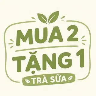 Hình ảnh DEAL TRÀ SỮA - MUA 2 TẶNG 1