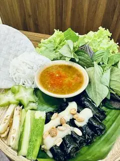 Hình ảnh Bò Lá Lốp Chay