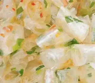 Hình ảnh Bánh tráng cuốn mỡ hành