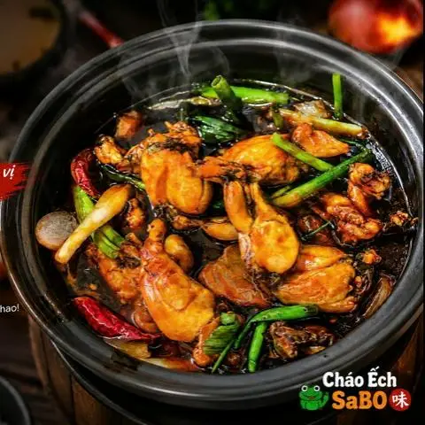 Hình ảnh Cháo ếch siêu to 2.5 con - phần lớn