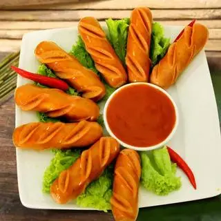 Hình ảnh 2 Xúc xích chiên