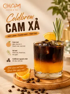 Hình ảnh Coldbrew cam sả