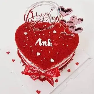 Hình ảnh bánh trái tim nhỏ