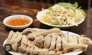 Hình ảnh 1/2 thân gỏi kèm cháo huyết 