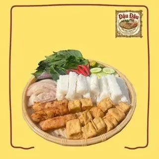 Hình ảnh Bún đậu thịt, nem chua rán Phố Cổ