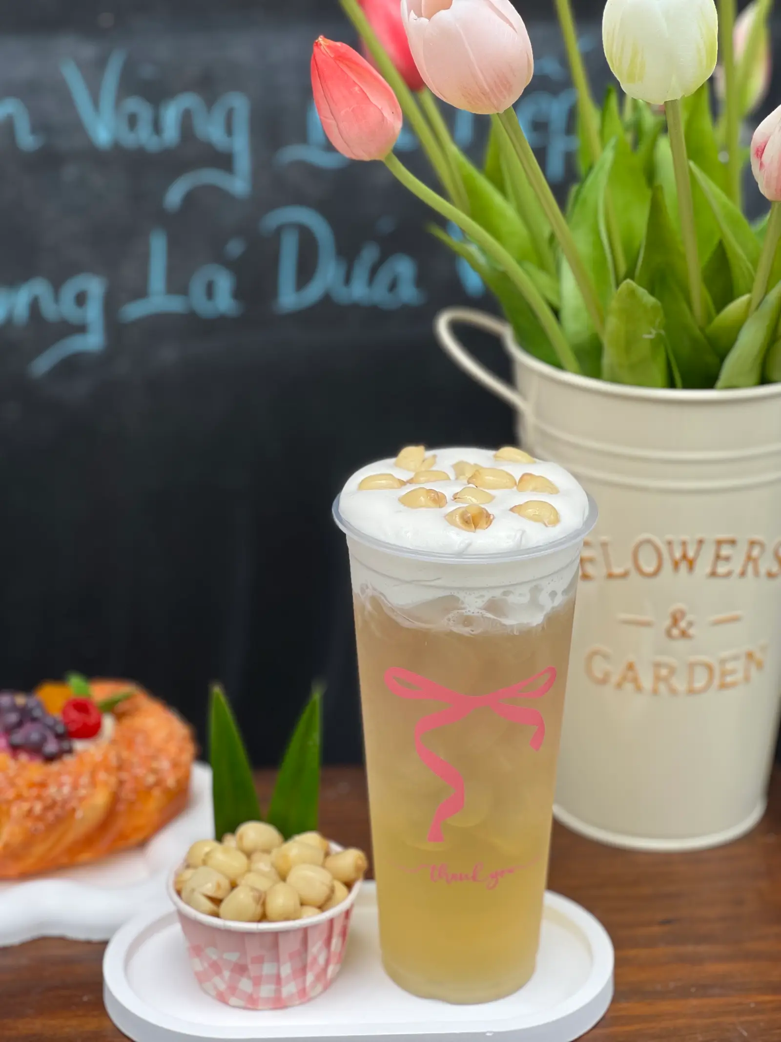 Hình ảnh Trà Sen Vàng Kem Cheese 