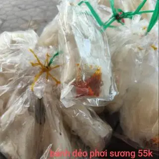 Hình ảnh bánh tráng dẻo phơi sương xâu 10bich 