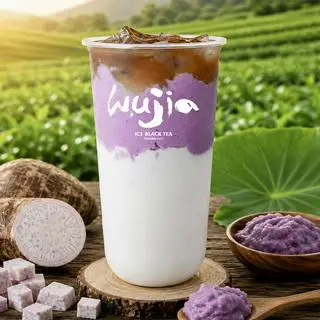 Hình ảnh Trà Sữa Ô Long Khoai Môn Nghiền