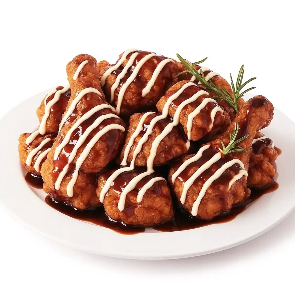 Hình ảnh Gà sốt teriyaki nửa con - 데리야끼 치킨 반마리 - CX