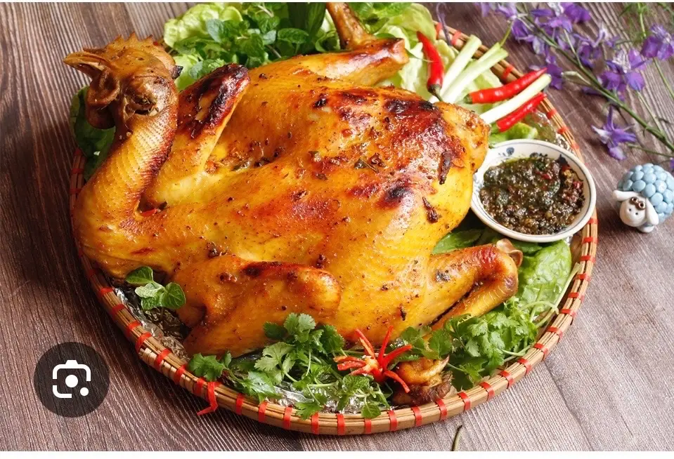 Hình ảnh Gà nướng mật ong(Chặt sẵn)