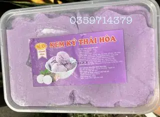 Hình ảnh Kem Khoai Môn Thái Hoà