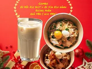 Hình ảnh Combo 3/ 01 Xôi đặc biệt - sữa đậu nành đường phèn