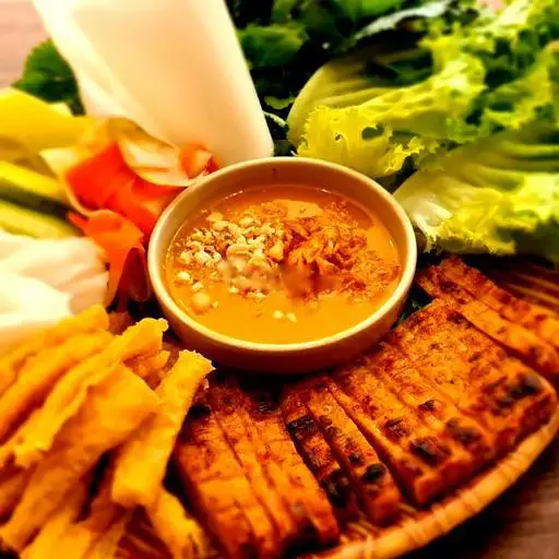 Hình ảnh Combo nem nướng nha trang và trà tắc