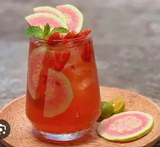 Hình ảnh Trà ổi hồng dâu tây