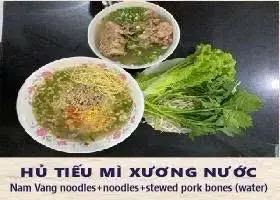Hình ảnh Hủ tíu mì xương nước