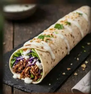 Hình ảnh Tortillas thịt & phô mai/ Meat and Cheese in Tortillas 