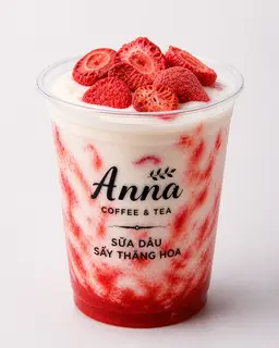Hình ảnh Sữa dâu sấy thăng hoa