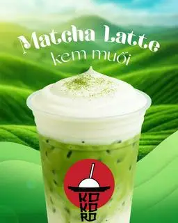 Hình ảnh Matcha Latte Kem Muối