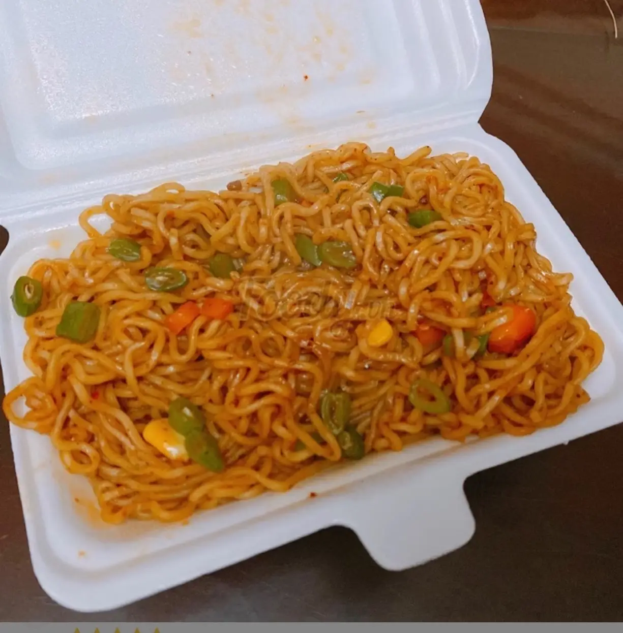 Hình ảnh Mì trộn rau củ