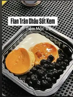 Hình ảnh Bánh flan trân châu kem mặn