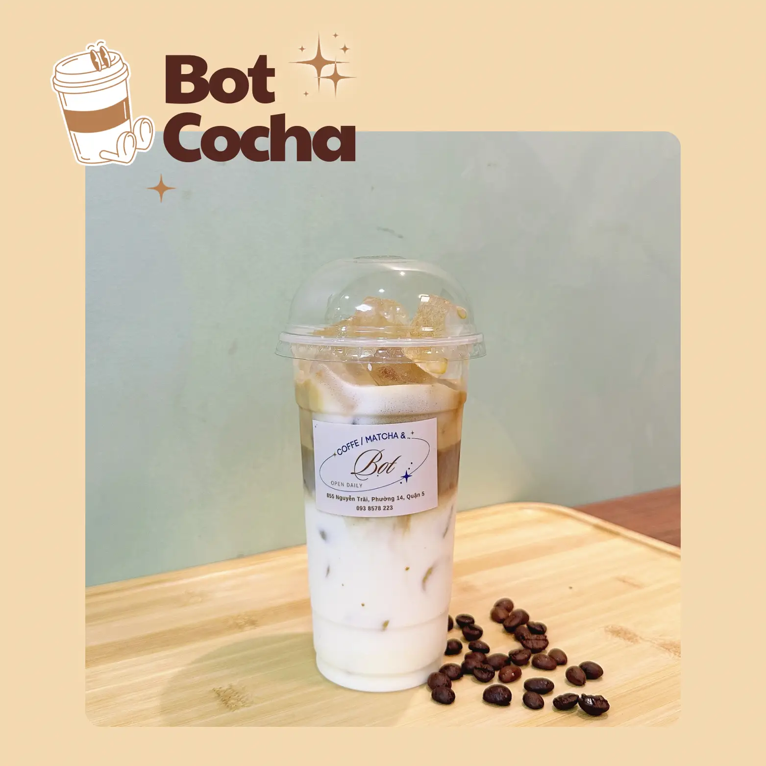 Hình ảnh Sữa Tươi Cà Phê