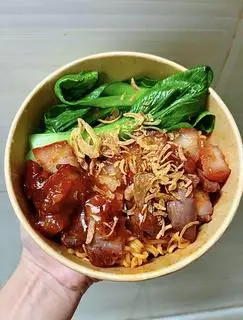 Hình ảnh Mì trộn xá xíu