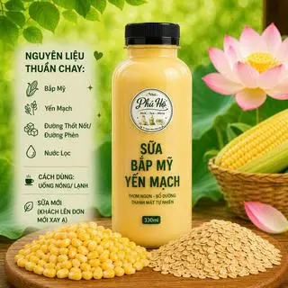 Hình ảnh Sữa Bắp Mỹ - Yến Mạch (330ml)