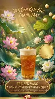 Hình ảnh Trà Sen Vàng