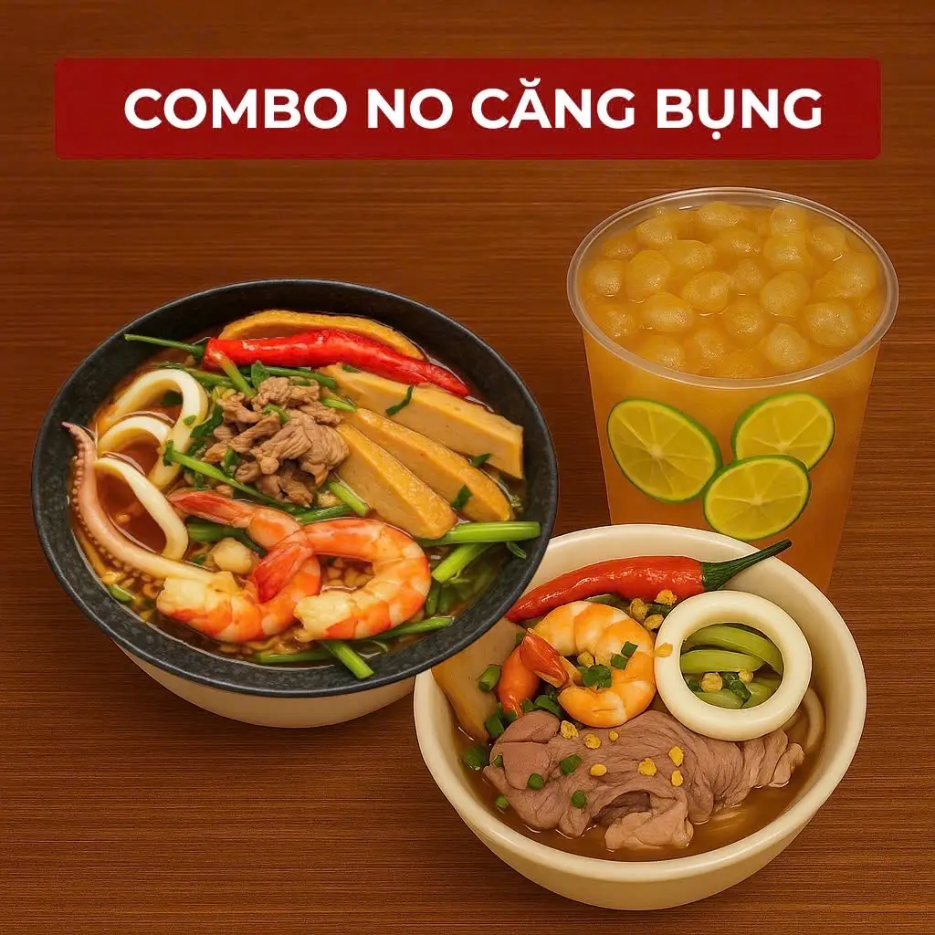 Hình ảnh Combo no căng bụng