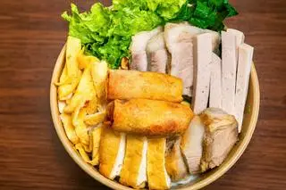 Hình ảnh Bún Mắm Nêm Full topping