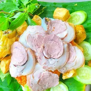 Hình ảnh Bún đậu dồi sụn - chả cốm