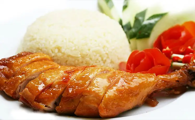Hình ảnh Cơm Đảo Gà Sốt Chua Ngọt 