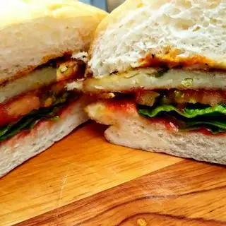 Hình ảnh Hamburger gà