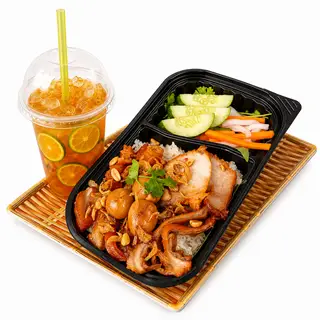 Hình ảnh Combo Xôi + Trà Tắc