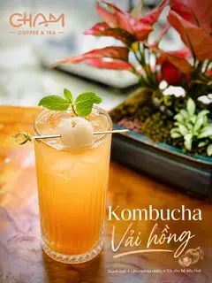 Hình ảnh Kombucha vải hồng