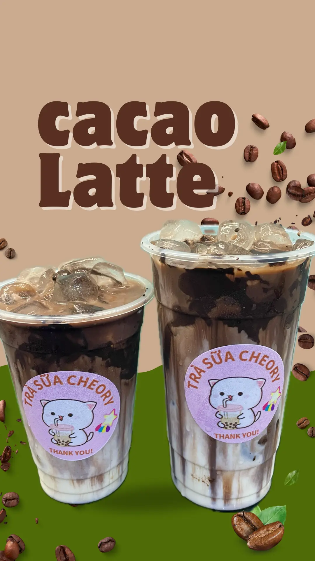 Hình ảnh Cacao latte phô mai oreo 