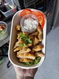 Hình ảnh thịt heo chiên xù 