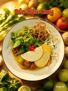 Hình ảnh Bún riêu chay