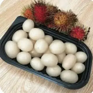 Hình ảnh Chôm chôm Thái  bóc sẵn -khay 350gr