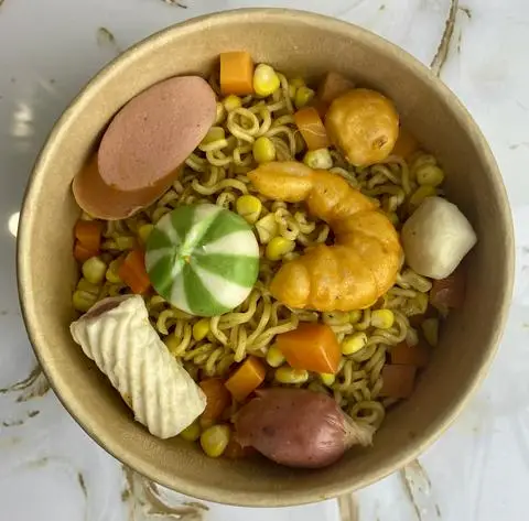 Hình ảnh Mì trộn thập cẩm 2 gói mì indomie (QC)