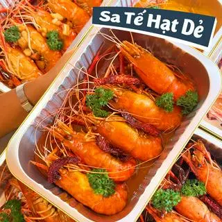 Hình ảnh Tôm Càng Sen Sốt Sa Tế Hạt Dẻ