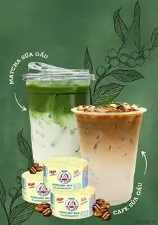 Hình ảnh Matcha sữa gấu 