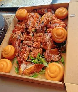 Hình ảnh Vịt quay Bắc Kinh nửa con