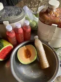 Hình ảnh Dưa lưới mix cà rốt