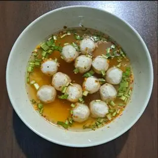 Hình ảnh Chén cá viên ăn thêm (nấu chín) 