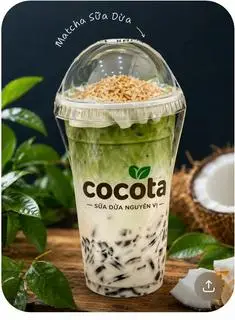 Hình ảnh Cocota - Matcha Sữa Dừa Nguyên Vị
